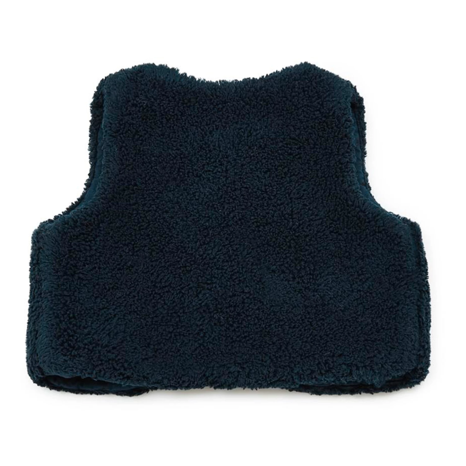 Beti Faux Fur Vest Dark green Bonton Fashion Baby 3 Beti Faux Fur Vest Dark green Bonton Fashion Baby - Image 3