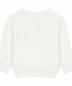 Big Bisou organic cotton sweatshirt White Mathilde Cabanas Fashion Baby, Children -Baby Tops Elegant Store big bisou organic cotton sweatshirtbig bisou organic cotton sweatshirt white mathilde cabanas fashion baby children 4