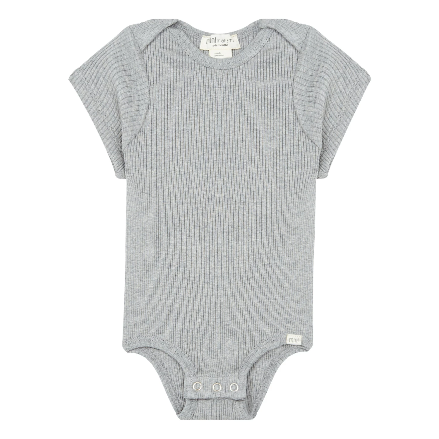 Bingo Silk Babygrow Ecru Minimalisma Fashion Baby 1 Bingo Silk Babygrow Ecru Minimalisma Fashion Baby