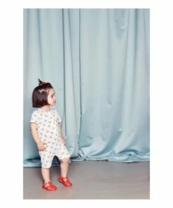 Bisou organic cotton jumpsuit White Mathilde Cabanas Fashion Baby -Baby Tops Elegant Store bisou organic cotton jumpsuitbisou organic cotton jumpsuit white mathilde cabanas fashion baby 1