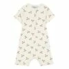 Bisou organic cotton jumpsuit White Mathilde Cabanas Fashion Baby