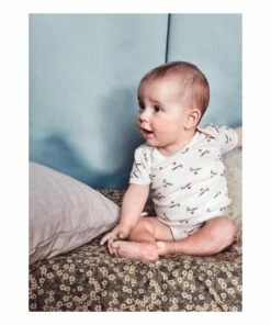 Bisou organic cotton playsuit White Mathilde Cabanas Fashion Baby 6 Bisou organic cotton playsuit White Mathilde Cabanas Fashion Baby -Baby Tops Elegant Store bisou organic cotton playsuitbisou organic cotton playsuit white mathilde cabanas fashion baby 2