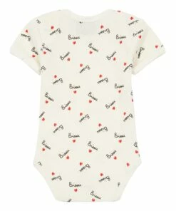 Bisou organic cotton playsuit White Mathilde Cabanas Fashion Baby 7 Bisou organic cotton playsuit White Mathilde Cabanas Fashion Baby -Baby Tops Elegant Store bisou organic cotton playsuitbisou organic cotton playsuit white mathilde cabanas fashion baby 3