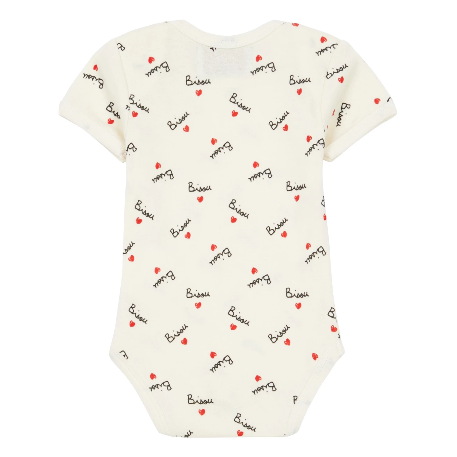 Bisou organic cotton playsuit White Mathilde Cabanas Fashion Baby 4 Bisou organic cotton playsuit White Mathilde Cabanas Fashion Baby - Image 4