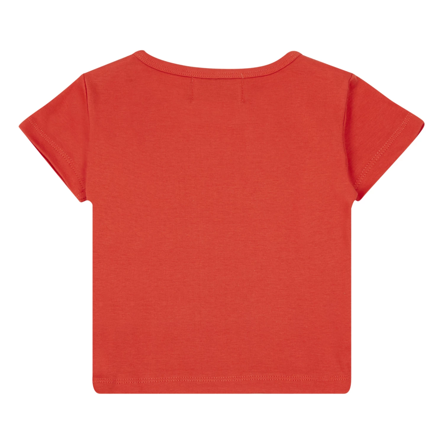 Bisou T-Shirt Red Mathilde Cabanas Fashion Baby, Children 2 Bisou T-Shirt Red Mathilde Cabanas Fashion Baby, Children - Image 2