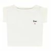 Bisou T-shirt White Mathilde Cabanas Fashion Baby