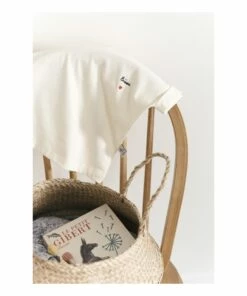 Bisou T-shirt White Mathilde Cabanas Fashion Baby -Baby Tops Elegant Store bisou t shirtbisou t shirt white mathilde cabanas fashion baby 4