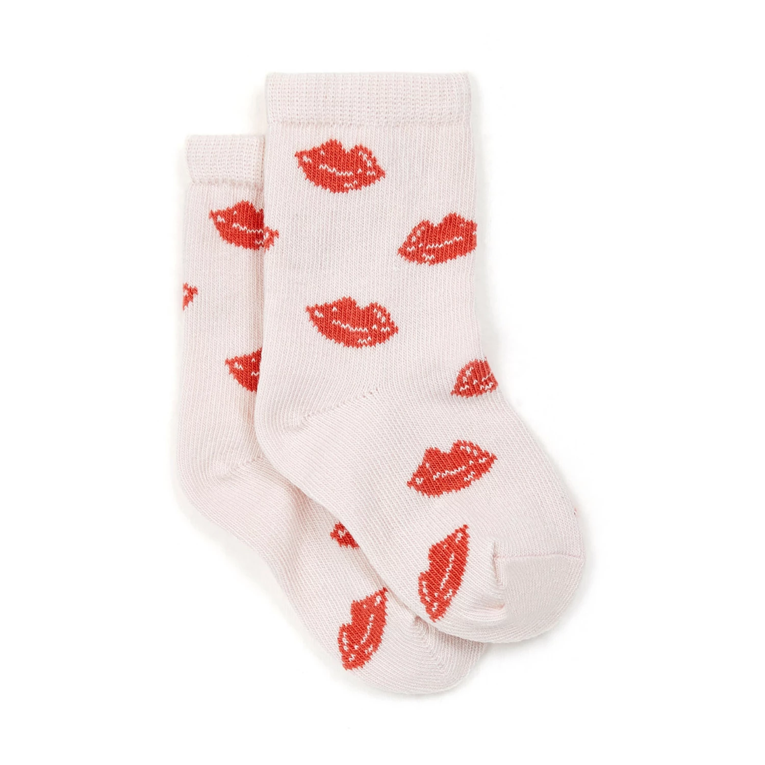 Bisous Socks Pale pink Bonton Fashion Teen, Baby, Children 1 Bisous Socks Pale pink Bonton Fashion Teen, Baby, Children