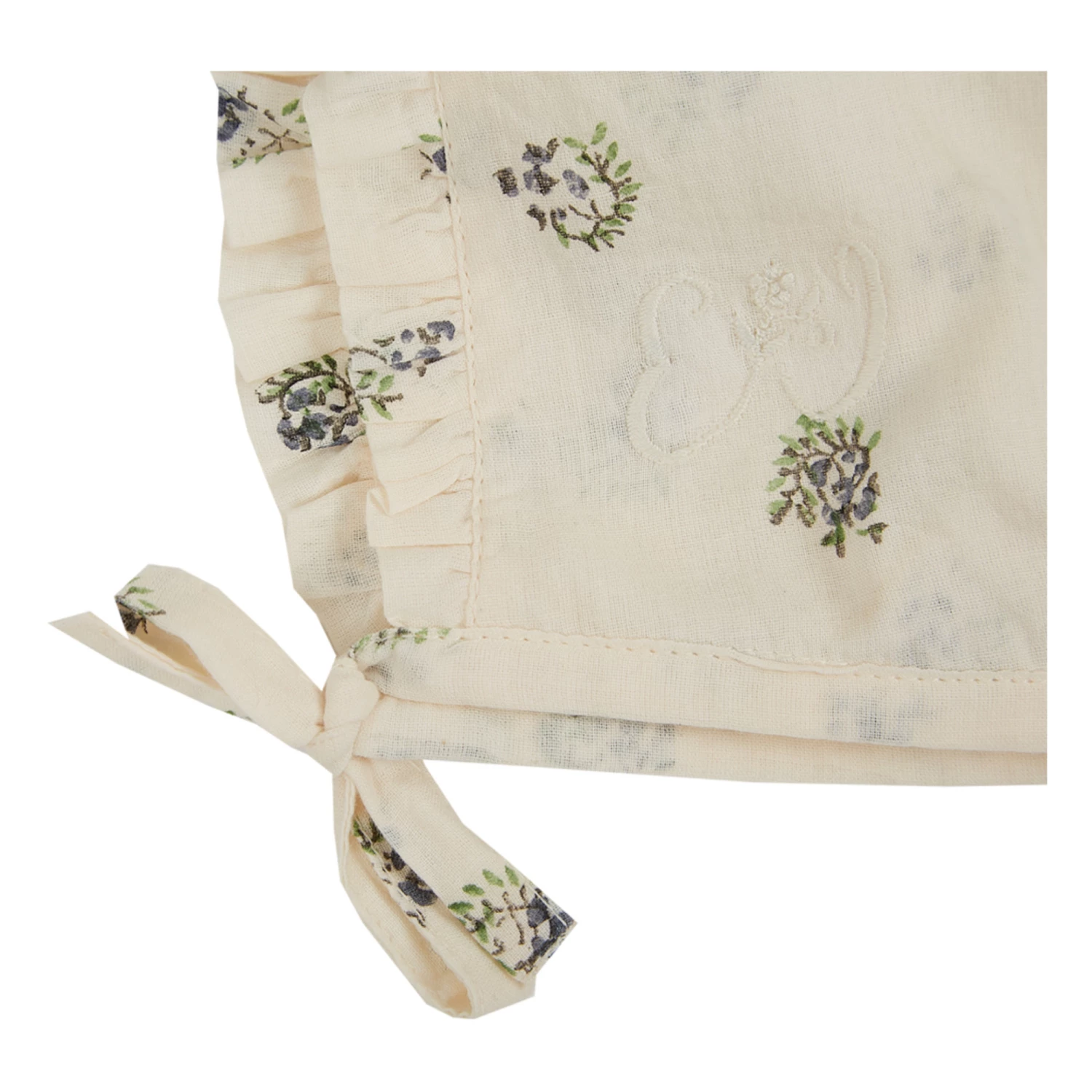 Blackcurrant Bonnet Ecru Emile et Ida Fashion Baby 2 Blackcurrant Bonnet Ecru Emile et Ida Fashion Baby - Image 2