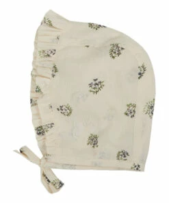 Blackcurrant Bonnet Ecru Emile et Ida Fashion Baby