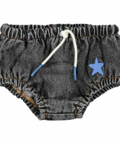 Bloomers Denim black Piupiuchick Fashion Baby