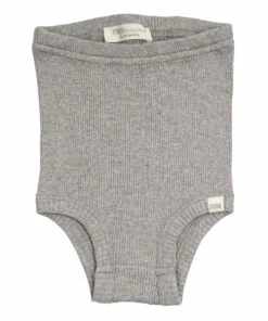 Bobbi Silk and Cotton High-waisted Briefs Grey Minimalisma Fashion Baby, Children