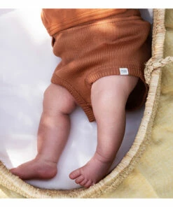 Bobbi Silk Bloomers Ochre Minimalisma Fashion Baby -Baby Tops Elegant Store bobbi silk bloomers ochre minimalisma fashion baby 2