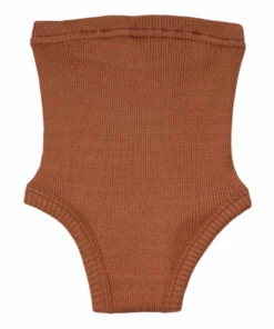 Bobbi Silk Bloomers Ochre Minimalisma Fashion Baby -Baby Tops Elegant Store bobbi silk bloomers ochre minimalisma fashion baby 3