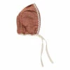 Bobo Organic Cotton Bonnet Rust Liilu Fashion Baby