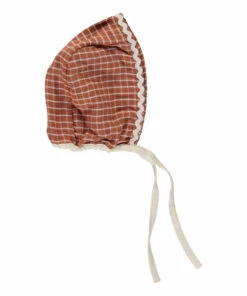 Bobo Organic Cotton Bonnet Rust Liilu Fashion Baby