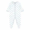Bonmichou Pyjamas White Petit Bateau Fashion Baby
