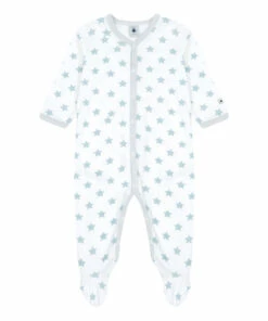 Bonmichou Pyjamas White Petit Bateau Fashion Baby