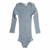 Bono Silk and Cotton Playsuit Blue Minimalisma Fashion Baby, Children