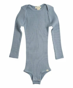 Bono Silk and Cotton Playsuit Blue Minimalisma Fashion Baby, Children