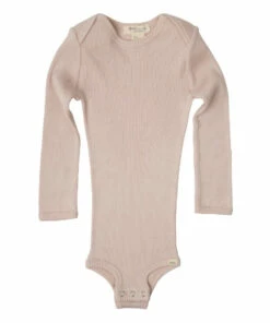Bono Silk and Cotton Playsuit Powder pink Minimalisma Fashion Baby, Children