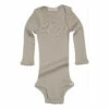 Bono Silk Babygrow Taupe grey Minimalisma Fashion Baby