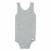 Bornholm Silk Babygrow Grey Minimalisma Fashion Baby