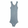 Bornholm Silk Bodysuit Light Blue Minimalisma Fashion Baby, Children