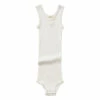 Bornholm Silk Bodysuit Off white Minimalisma Fashion Baby, Children