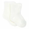 Bouclette Socks Ecru Bonton Fashion Baby