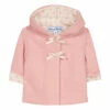 Bow Knitted Coat Pink Tartine et Chocolat Fashion Baby