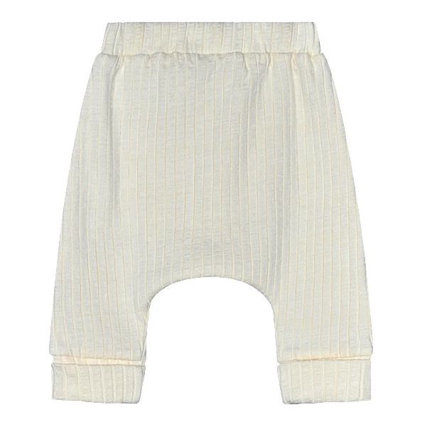 Bowie Organic Cotton Leggings Ecru I Dig Denim Fashion Baby 2 Bowie Organic Cotton Leggings Ecru I Dig Denim Fashion Baby - Image 2