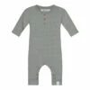 Bowie Organic Cotton Playsuit Green I Dig Denim Fashion Baby