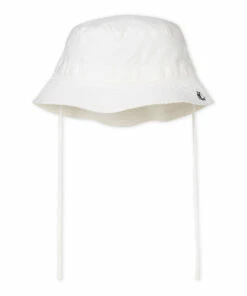 Bucket Hat White Petit Bateau Fashion Baby -Baby Tops Elegant Store bucket hatbucket hat white petit bateau fashion baby 2
