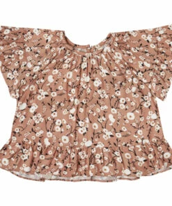 Butterfly Liberty Blouse Ochre Rylee + Cru Fashion Baby, Children