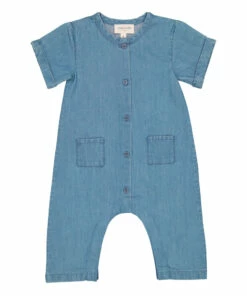 César Chambray Jumpsuit Denim blue Louis Louise Fashion Baby