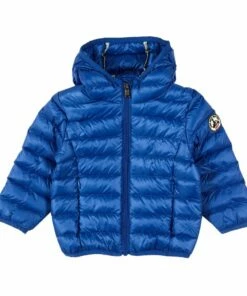 Camille Hooded Down Jacket Royal blue Jott Fashion Baby