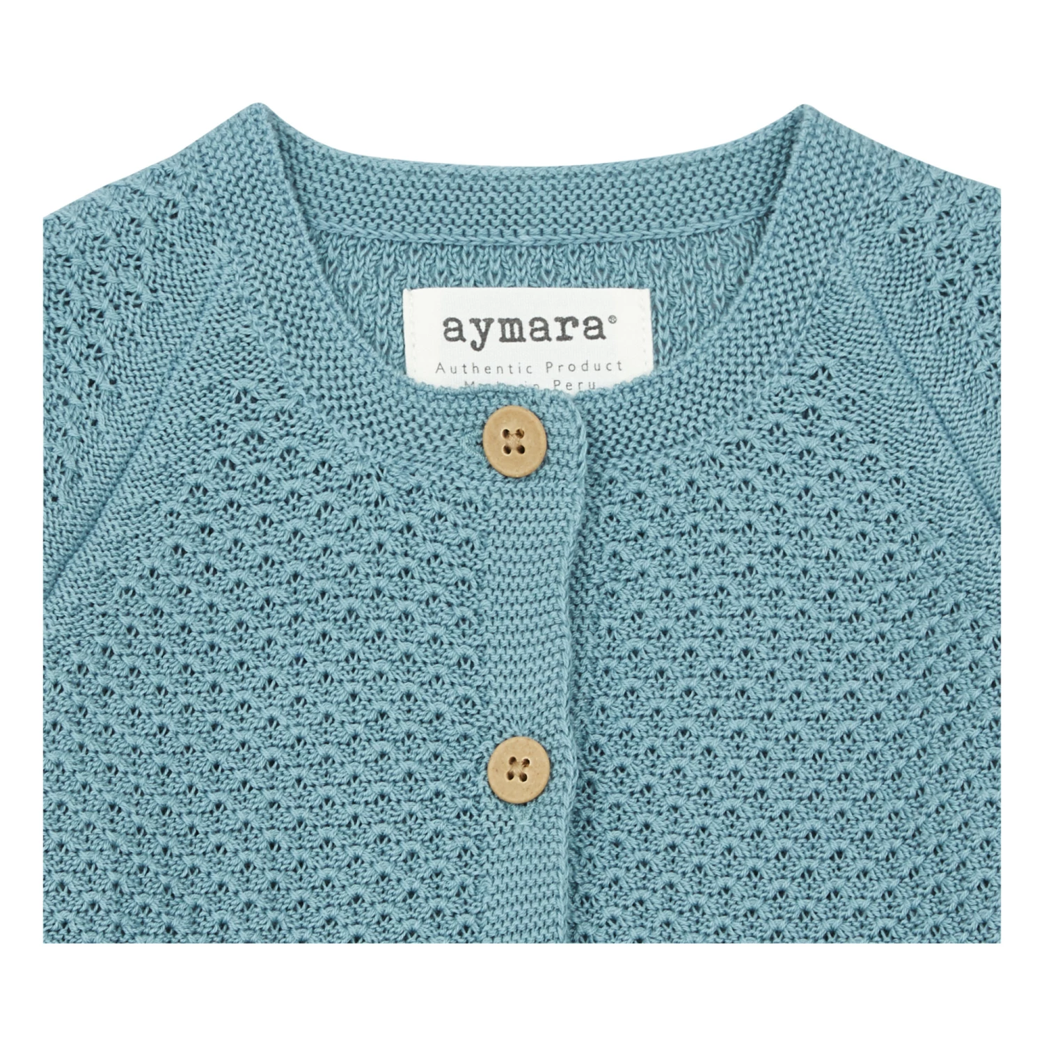 Cardigan Blue Aymara Fashion Baby 2 Cardigan Blue Aymara Fashion Baby - Image 2