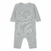 Cashmere Jumpsuit Heather grey Bonpoint Fashion Baby