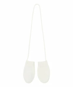 Cashmere Mittens Ecru Bonpoint Fashion Baby
