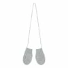 Cashmere Mittens Heather grey Bonpoint Fashion Baby