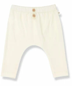 Celine Organic Cotton Leggings Ecru 1+ in the family Fashion Baby