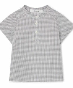 Cesari Kurta Shirt Ecru Bonpoint Fashion Baby