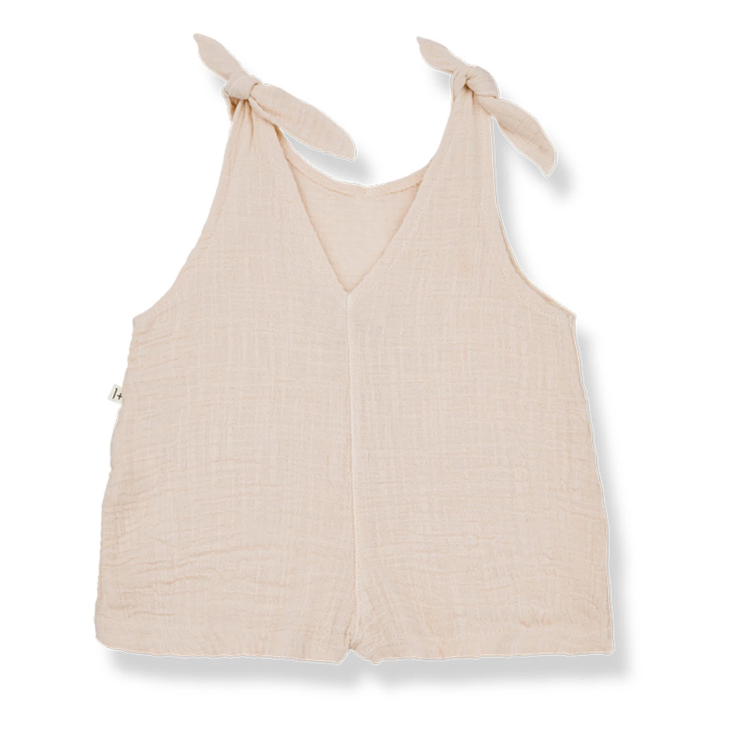 Cesca Double Cotton Muslin Romper Pale pink 1+ in the family Fashion Baby, Children 2 Cesca Double Cotton Muslin Romper Pale pink 1+ in the family Fashion Baby, Children - Image 2