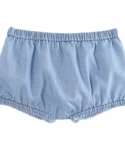 Chambray Bloomers Denim blue Emile et Ida Fashion Baby