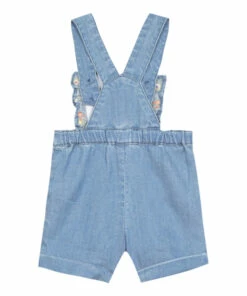 Chambray Embroidered Overalls Denim blue Tartine et Chocolat Fashion Baby 5 Chambray Embroidered Overalls Denim blue Tartine et Chocolat Fashion Baby -Baby Tops Elegant Store chambray embroidered overalls denim blue tartine et chocolat fashion baby 2