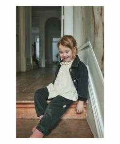 Charm Double Cotton Muslin Blouse White Poudre Organic Fashion Baby, Children -Baby Tops Elegant Store charm double cotton muslin blouse white poudre organic fashion baby children 3