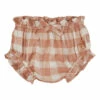 Checked Bloomers Dusty Pink Emile et Ida Fashion Baby