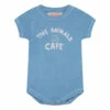Chimpanzee Café Babygrow Blue The Animals Observatory Fashion Baby
