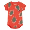 Chimpanzee Floral Babygrow Red The Animals Observatory Fashion Baby